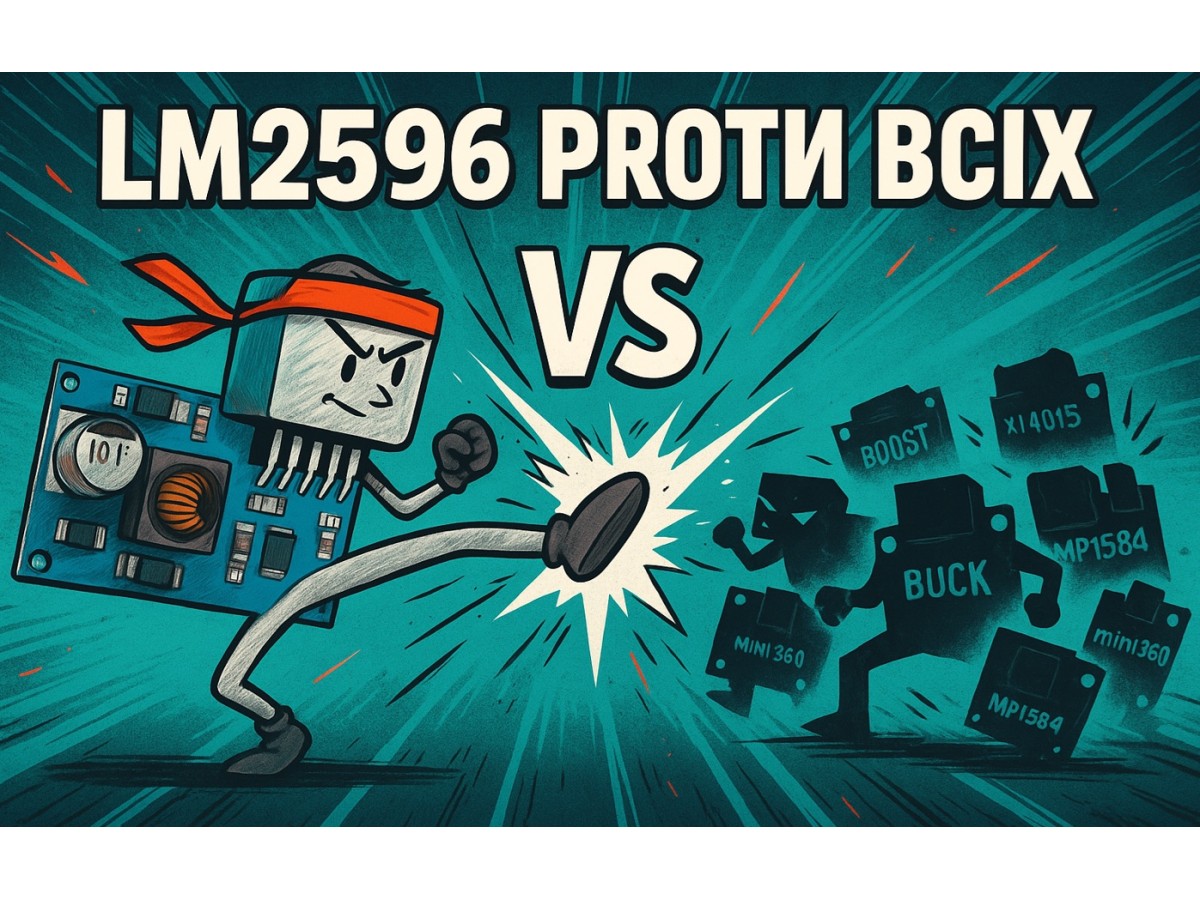 LM2596 проти всіх: Огляд 